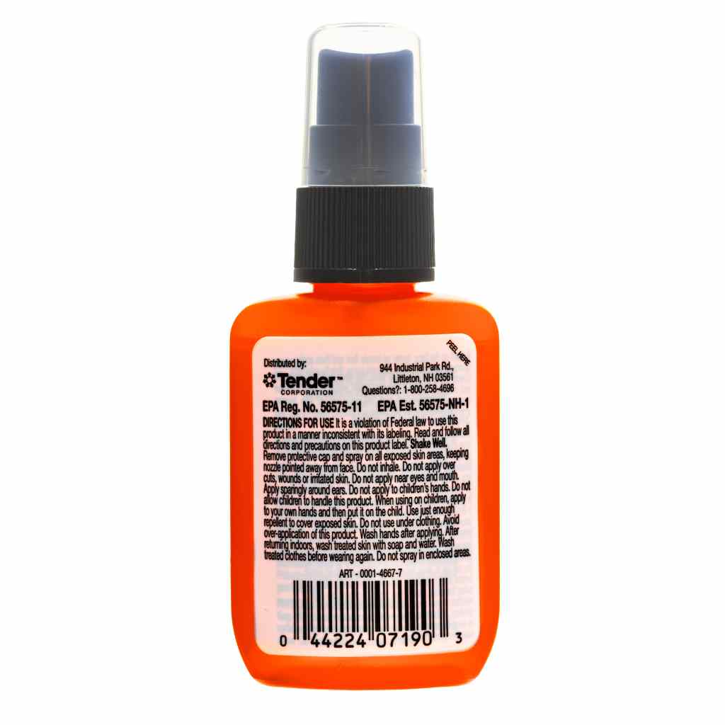 Ben's 30 Tick & Insect Repellent 1.25 oz. Pump Spray back