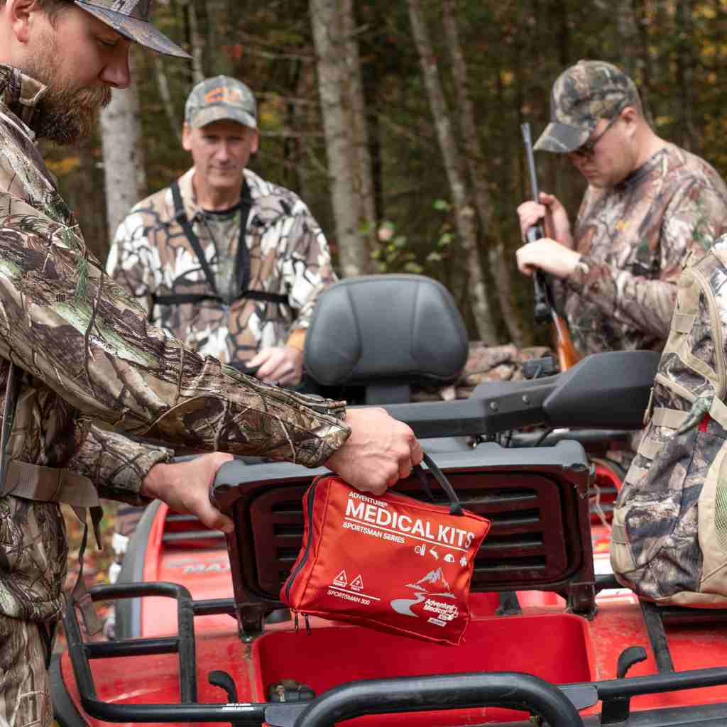 Sportsman Series Medical Kit - 300 group of hunters with ATV and kit