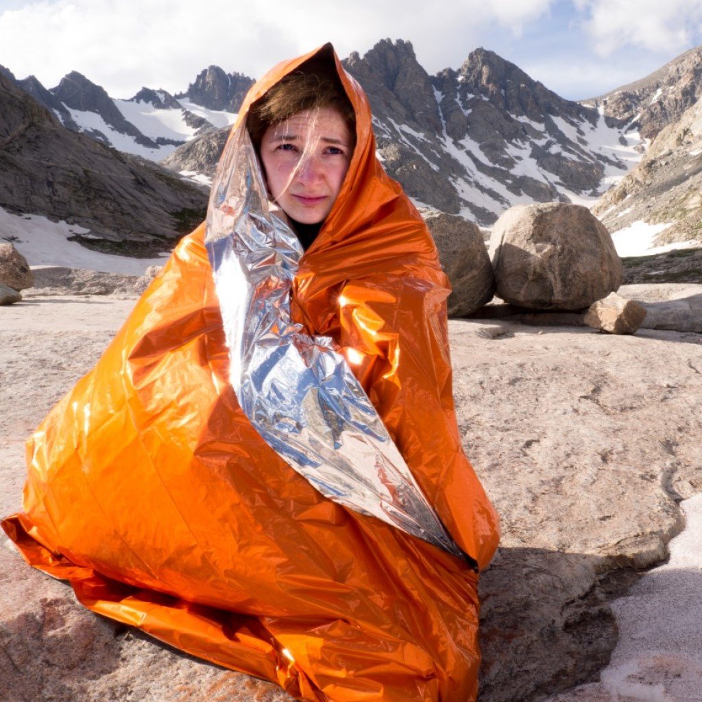 BESPORTBLE Space Blanket Heat Insulation Blankets for Outside Reusable  Blanket Thermal Blanket Camping Emergency Blankets Tent for Camping  Survival