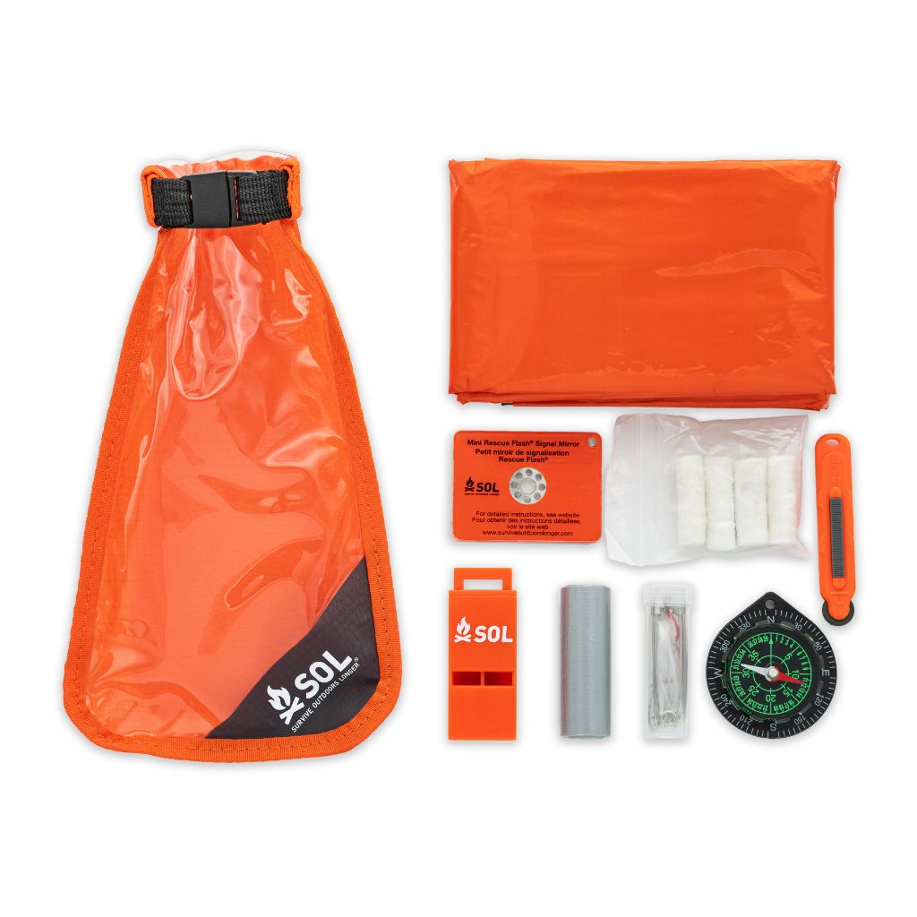 Kit Supervivencia Sol Fire Lite Kit In Dry Bag – Volkanica Outdoors